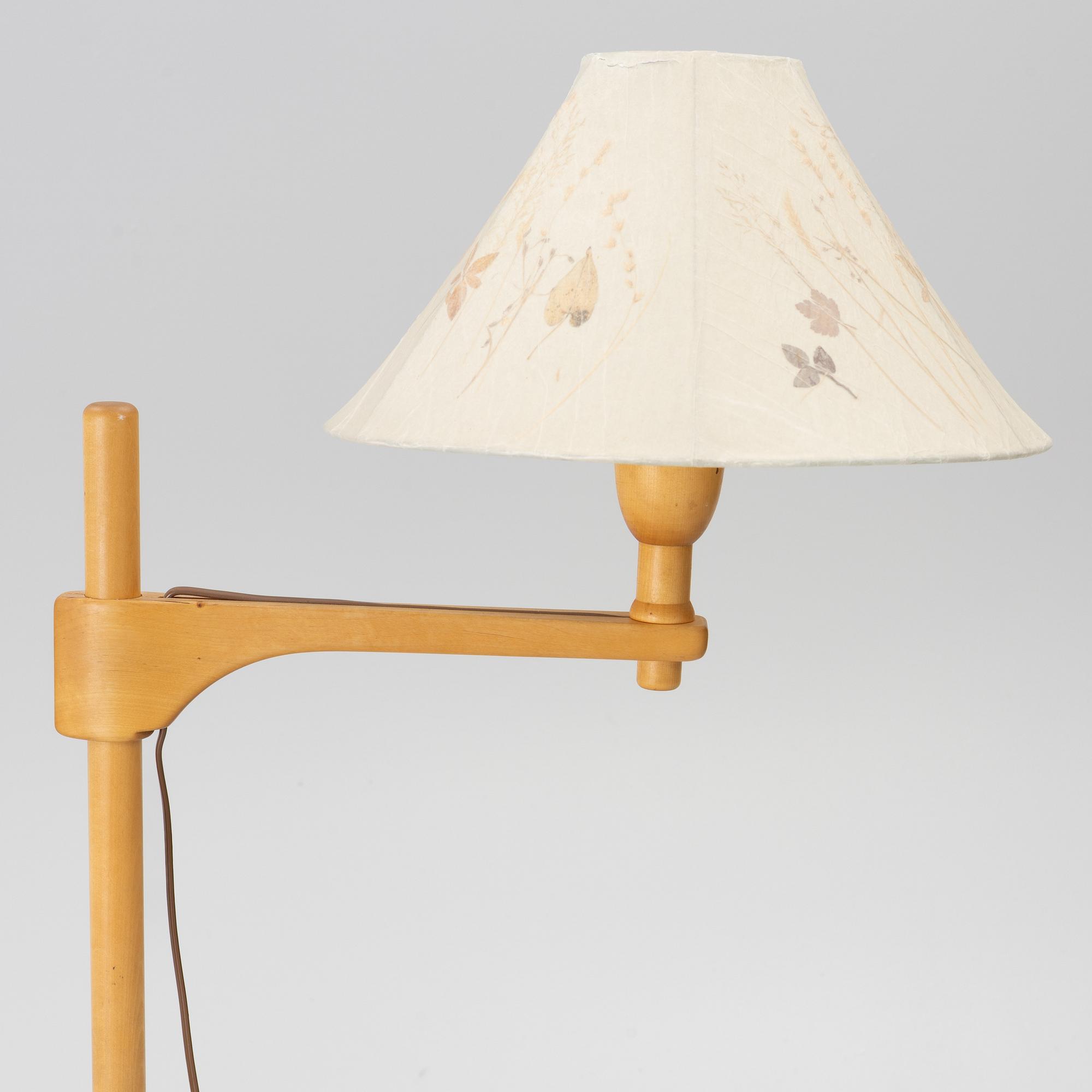 Carl Malmsten, Floor lamp, "Staken".