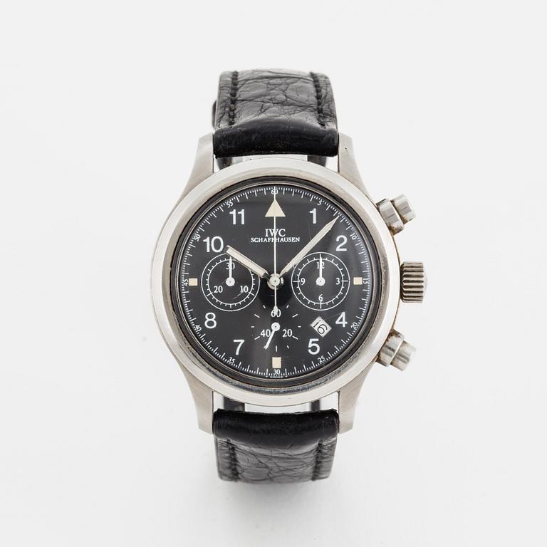 IWC, Pilots Flieger Chronograph, wristwatch, 36 mm.