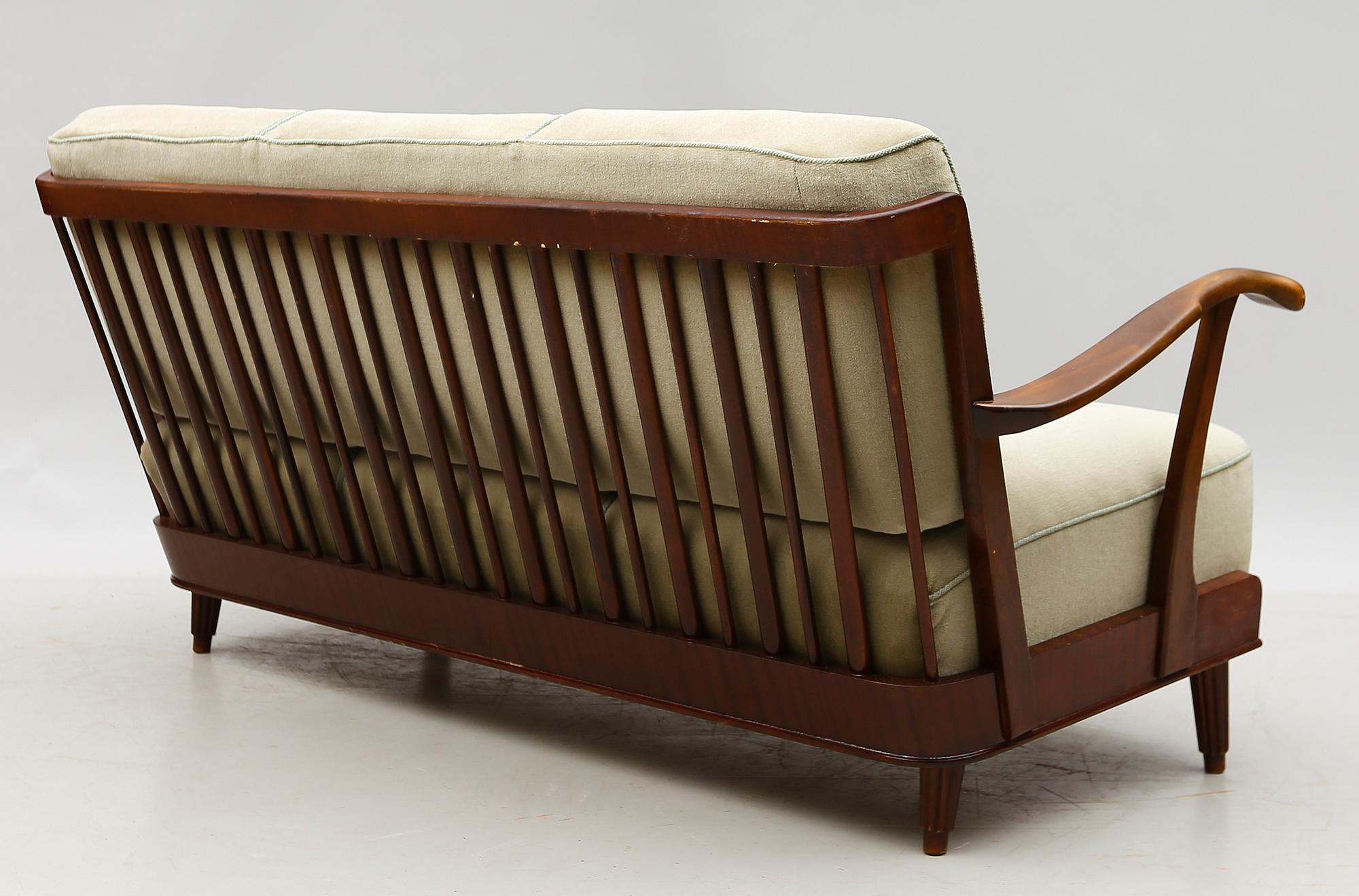 SOFFA, Svante Skogh, Förenade Möbler, Linköping, 1900-talets mitt.