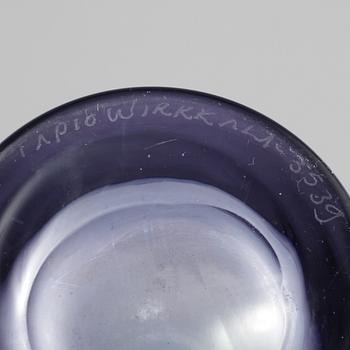 VASER, 2 st, glas, Tapio Wirkkala, Finland, 1900-talets andra hälft.
