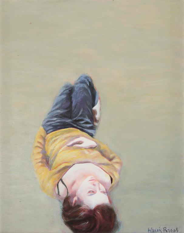 Karin Broos, "Liggande modell".