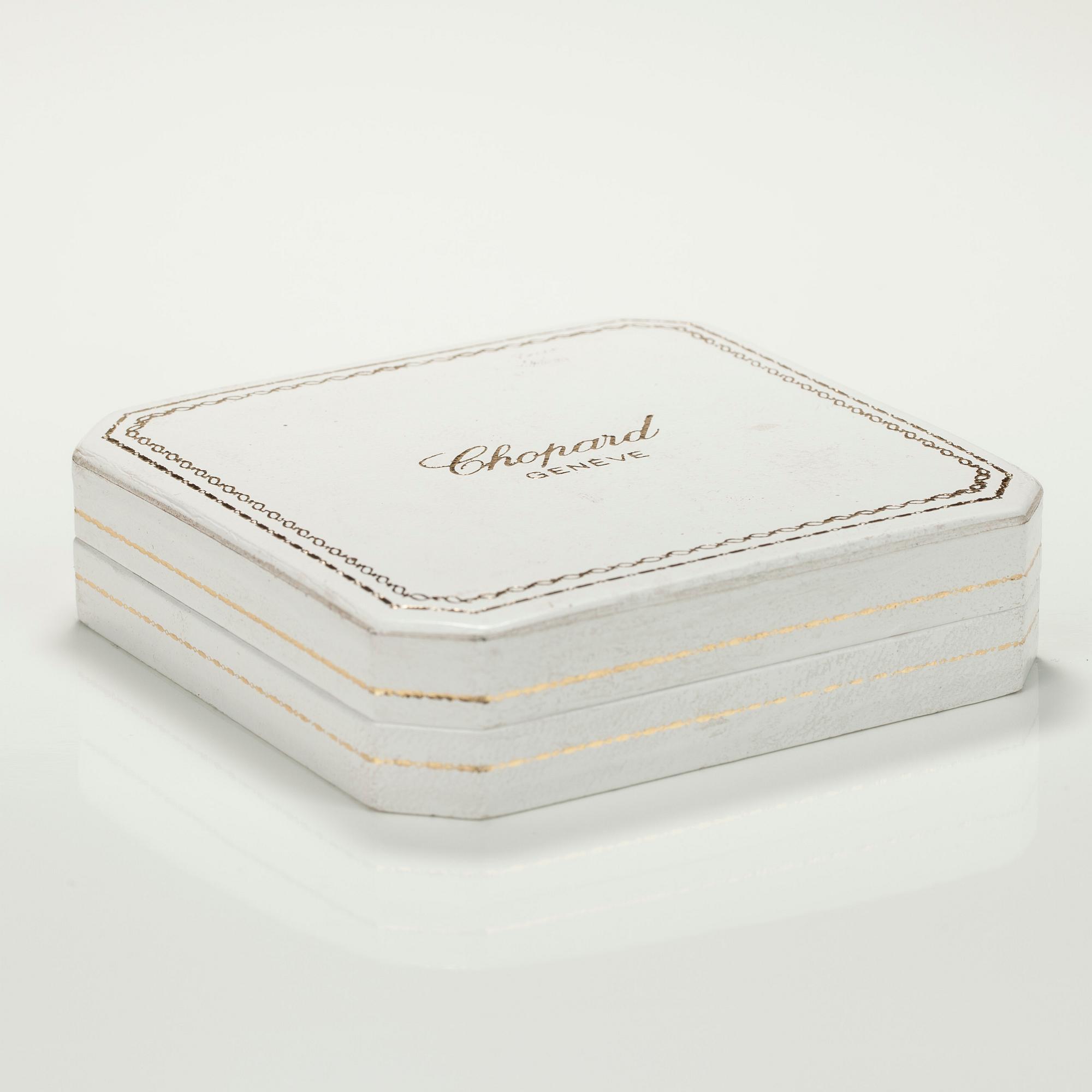 HALSSMYCKE, Chopard "Happy Diamonds", 18K tvåfärgsguld, diamanter tot. ca 0,65 ct. Vikt. 22,7 g. Original etui.