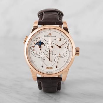 151. JAEGER-LECOULTRE, Duometre a Quantieme Lunaire, wristwatch, 40,5 mm,