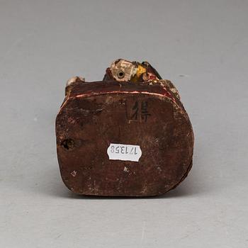 FIGURIN, trä, Kina, 1900-tal.