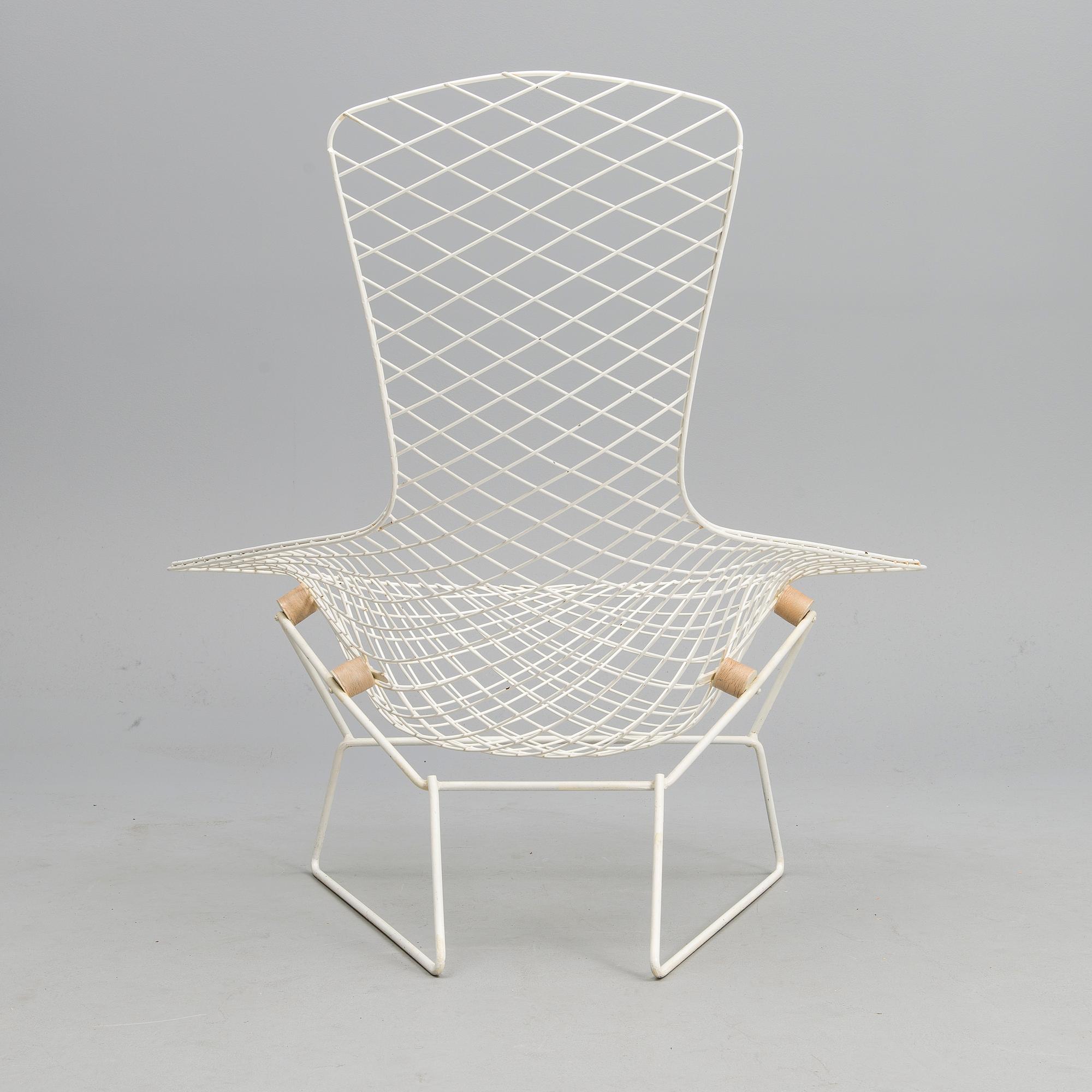 HARRY BERTOIA, BIRD CHAIR. Formgiven 1950-52. Billnäs, 1970.