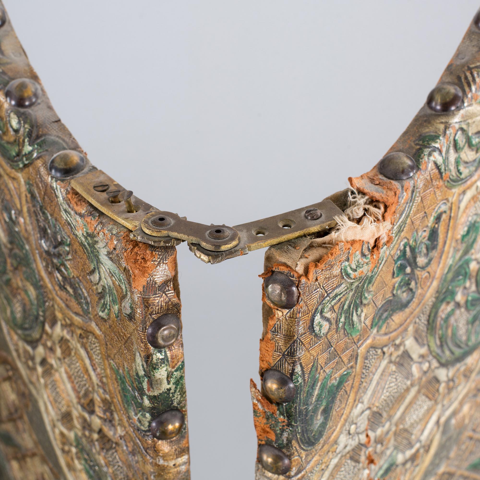 VIKSKÄRM barockstil sent 1800-tal.