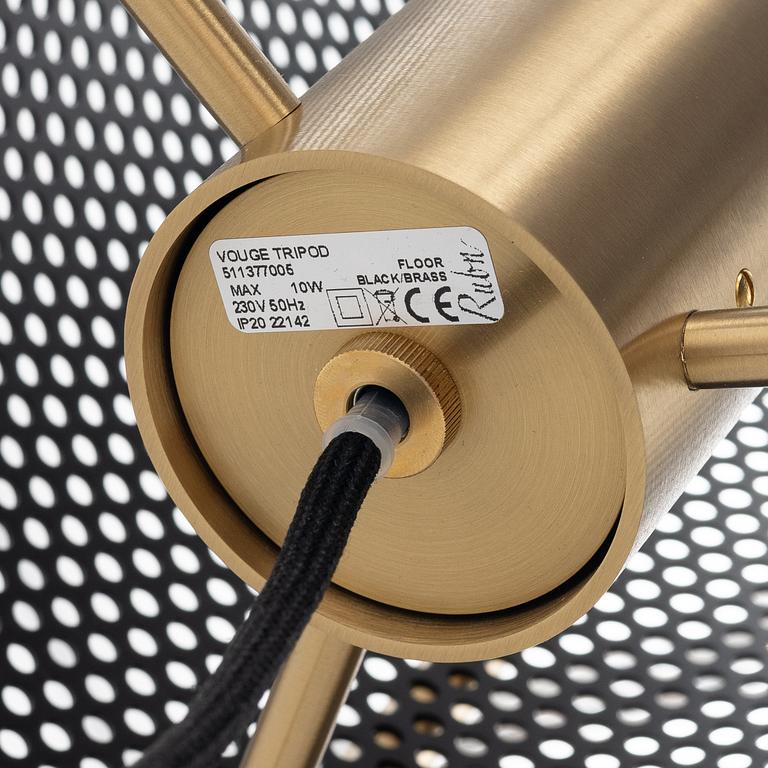 Niclas Hoflin, golvlampa, “Vouge Tripod”, Rubn.