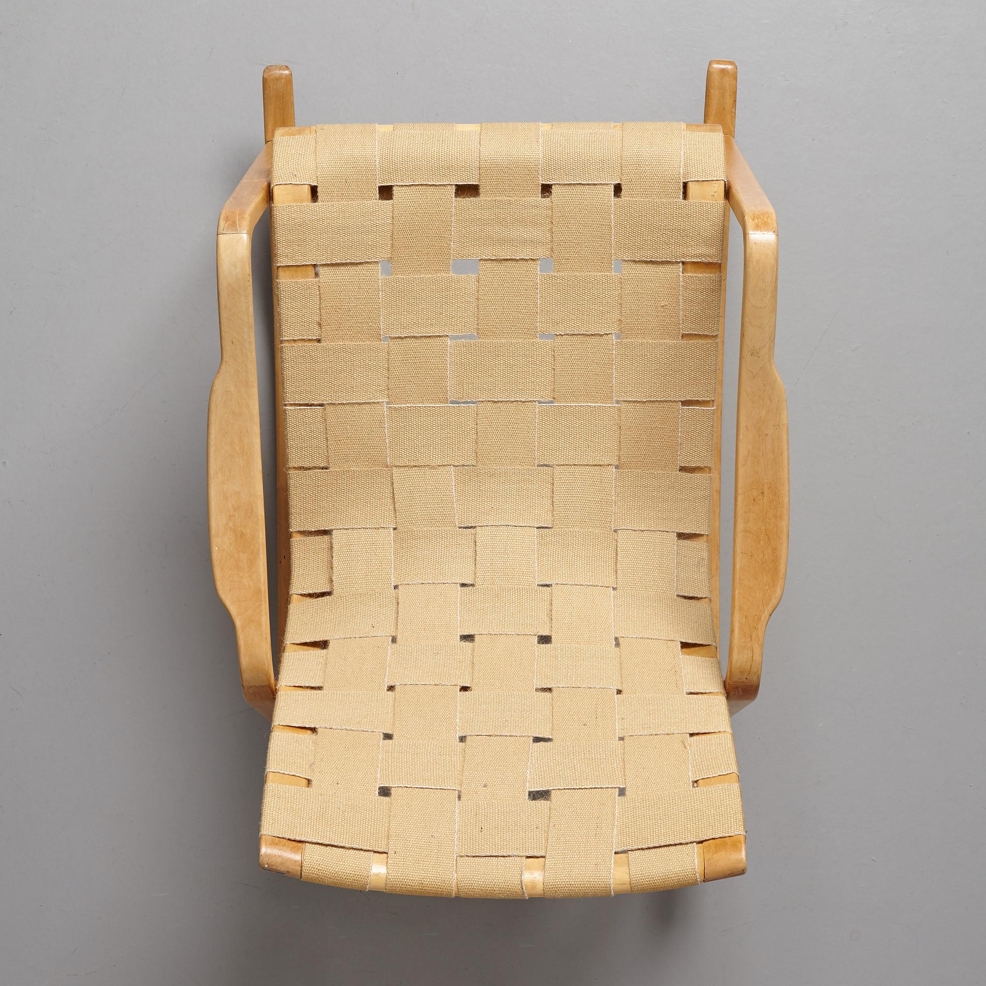 AXEL LARSSON, gungstol, Svenska Möbelfabrikerna  Bodafors, 1930-40-tal.