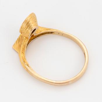 An 18K gold Lapponia ring.