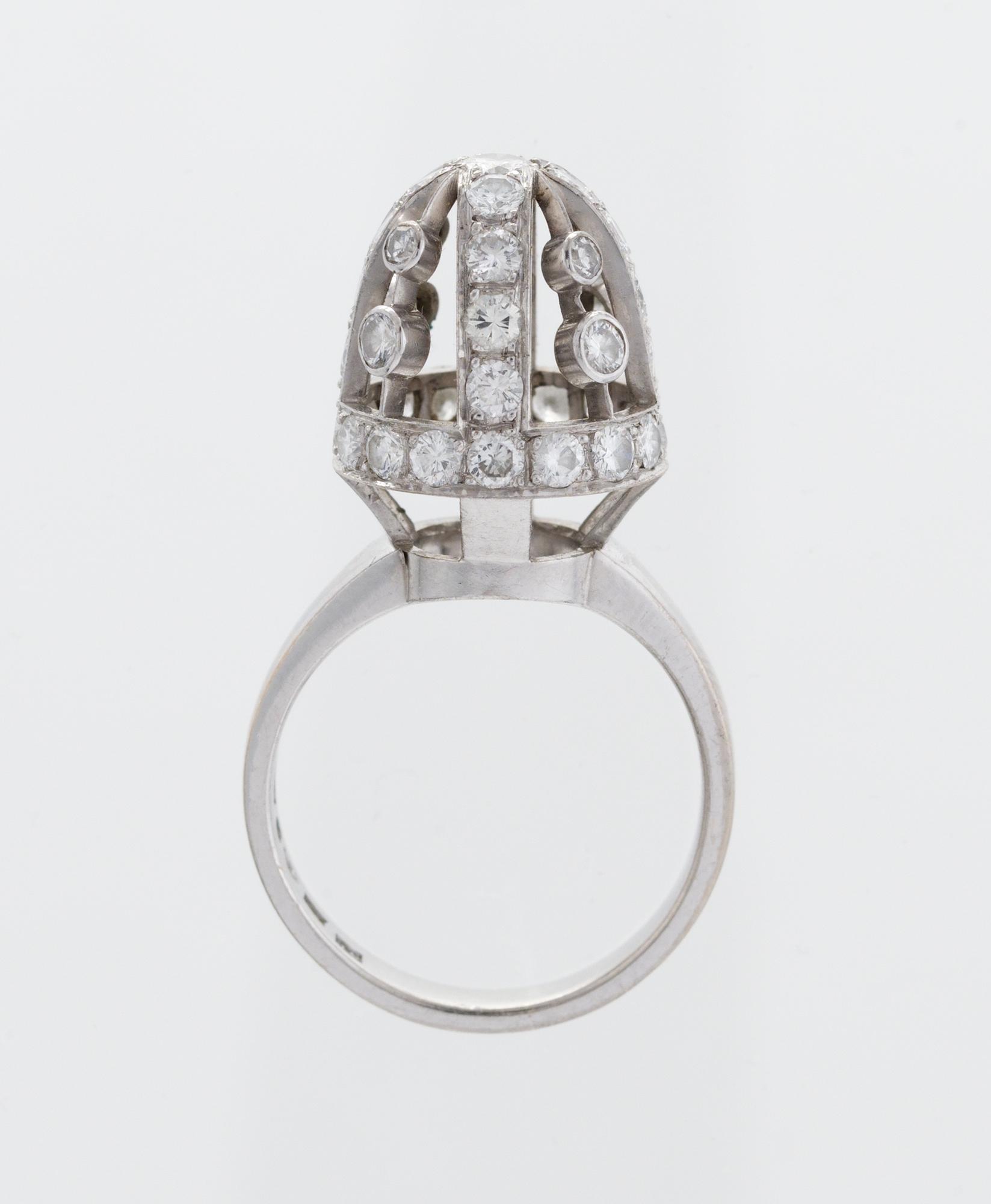 SIGURD PERSSON, ring, Furnia AB, Stockholm 1960.