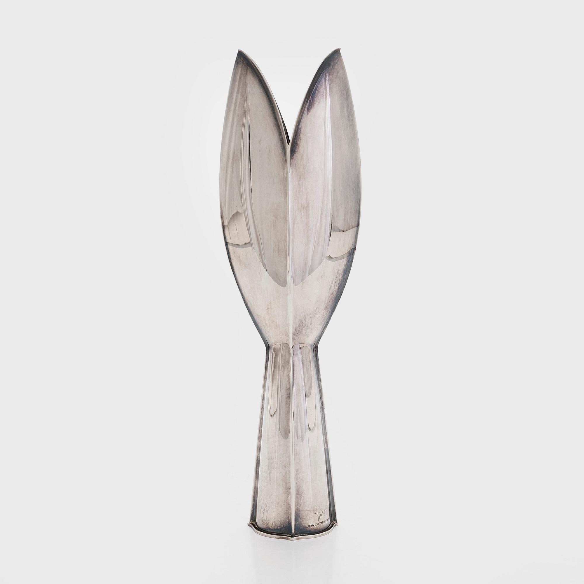 Tapio Wirkkala, vas, silver, TW 2, Kultakeskus, Tavastehus 1961.