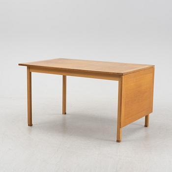 Bertil Fridhagen, an oak-veneered dining table from Bodafors, 1960's.