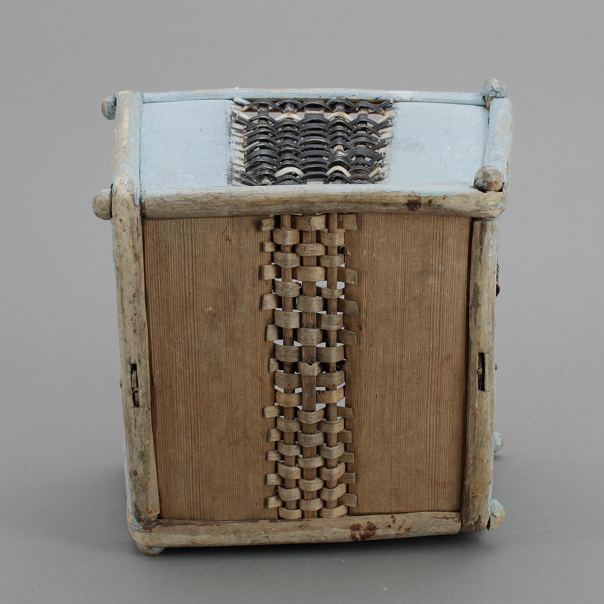 KORG, allmoge, Hälsingland, 1800-talets mitt.