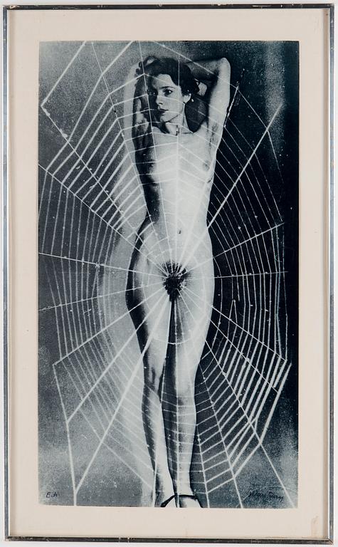 MAN RAY, multipel, serigrafi på plexiglas, signerad i tusch på glaset, E.A, utgiven 1948.