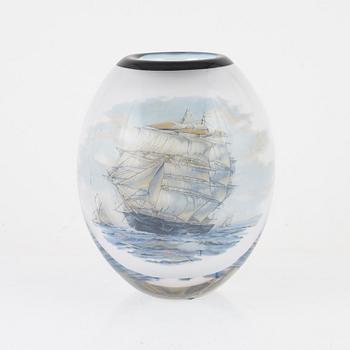 Robert Huber Petersson, a unique graal vase, Sweden.
