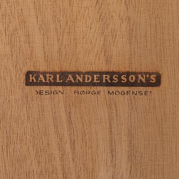 Børge Mogensen, bokhyllor, 2 st samt en byrå, "Öresund", Karl Andersson & Söner, 1900-tales andra hälft.