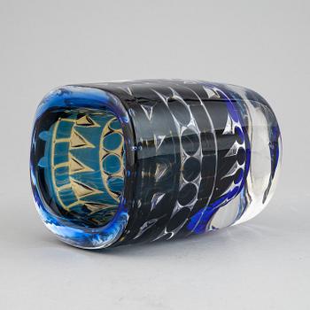 Ingeborg Lundin, vas, glas, ariel, Orrefors.