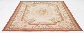 Rug, Aubusson style, early 20th century, approx. 270 x 180 cm.