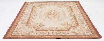 Rug, Aubusson style, early 20th century, approx. 270 x 180 cm.