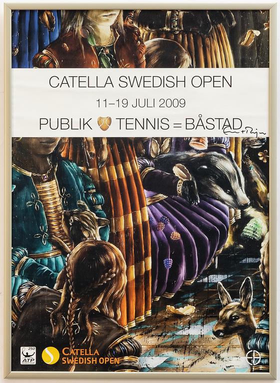 Ernst Billgren, Posters, 9, “Swedish Open Båstad”, 2003–11.