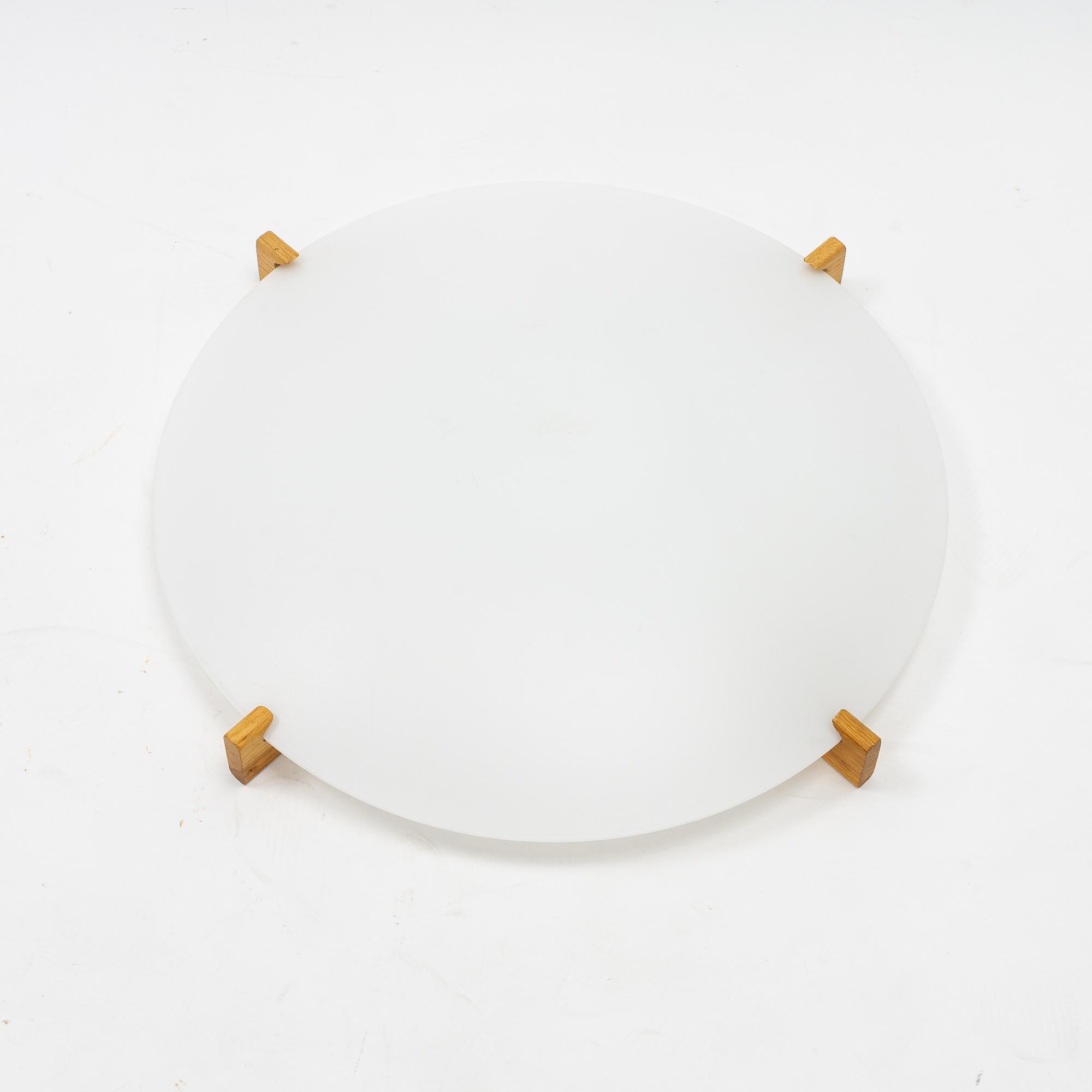 Uno & Östen Kristiansson, taklampa, "Plafo", Luxus, Vittsjö.