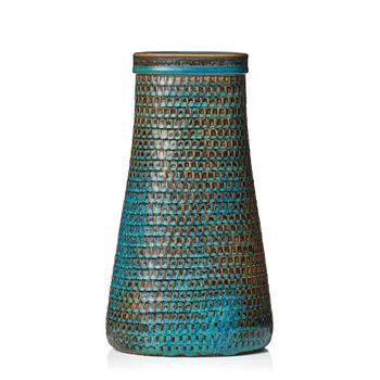 57. Stig Lindberg, a stoneware vase, Gustavsberg studio, Sweden 1964.