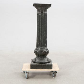 Column, marble, late 19th century.