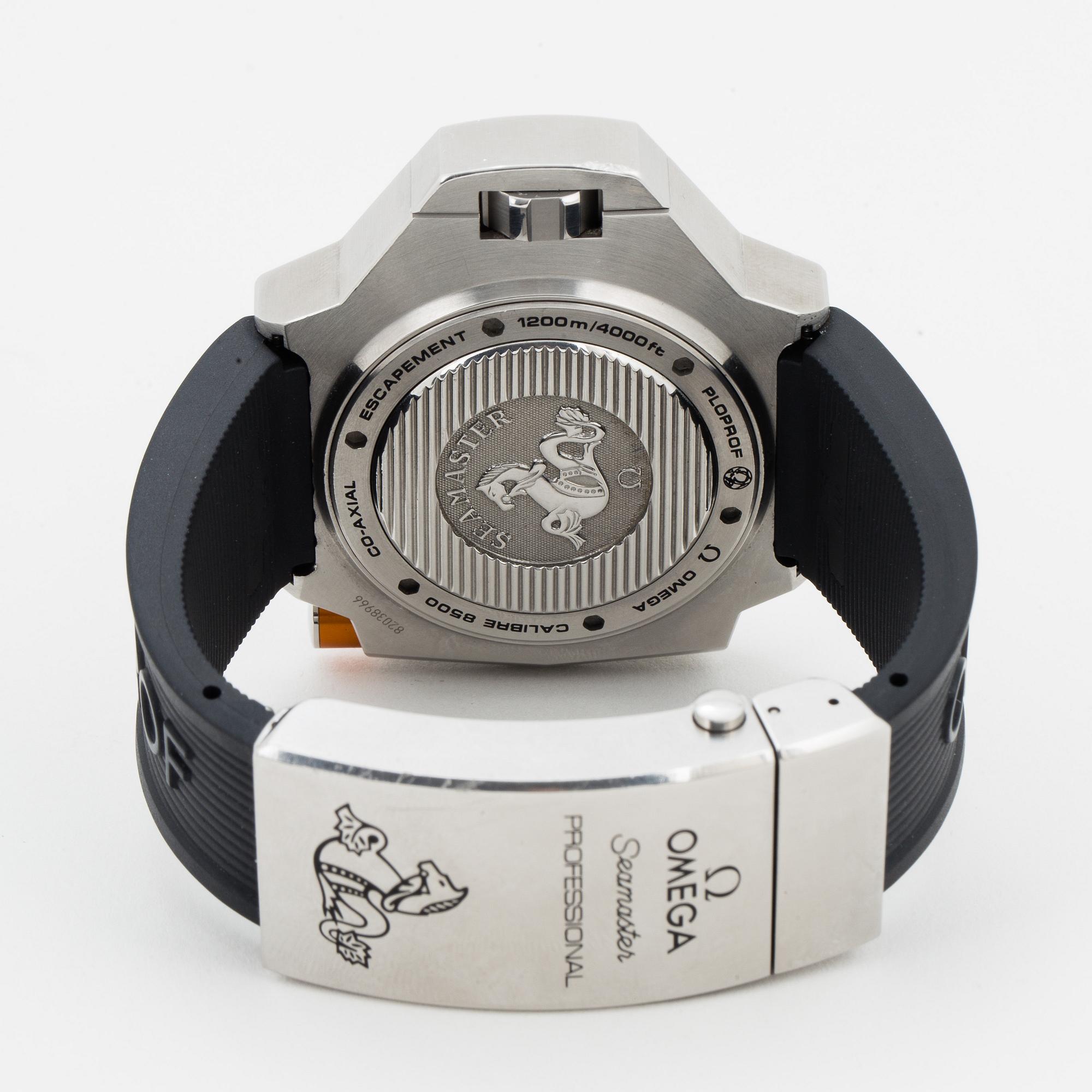 OMEGA, Seamaster Professional, Chronometer, "PloProf", armbandsur, 55 x 48 mm.