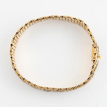 18K gold bracelet, Portugal.