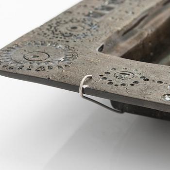 Rut Bryk, väggrelief, stengods, signerad BRYK.