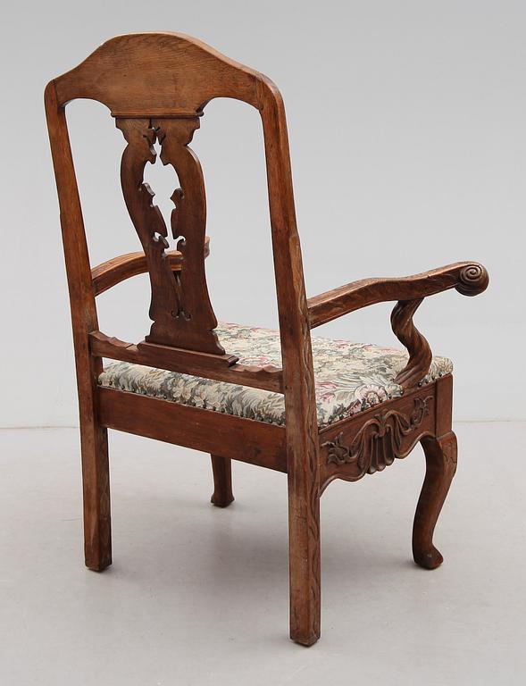 KARMSTOL, Norge, barock, 1700-tal.