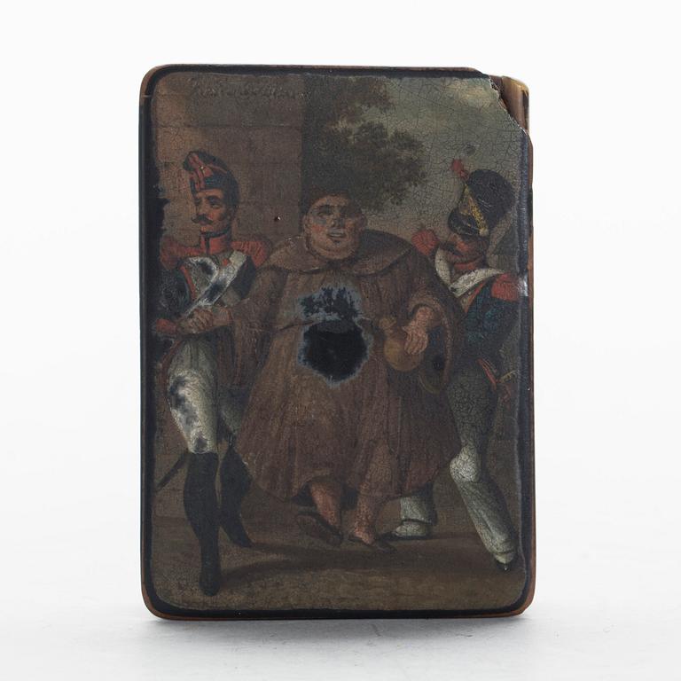 ASK med LOCK, lackarbete, 1800-talets första hälft.