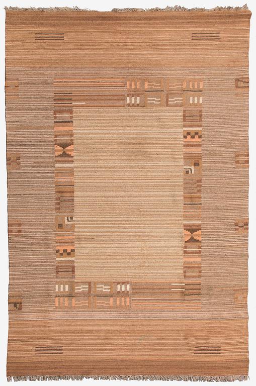 Impi Sotavalta, Karvalankamatto, Aaltosen Mattokutomo, Kiikka 1930-luku. Noin 285 x 195 cm.