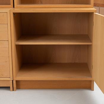 Børge Mogensen, a set of four bookcases, Karl Andersson & Söner.