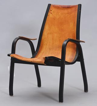 KARMSTOL, "Båge", Yngve Ekström, ESE-möbler, modellen formgiven 1953.