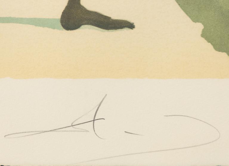 Salvador Dalí, "The Bird is Flown", from "Carmen".