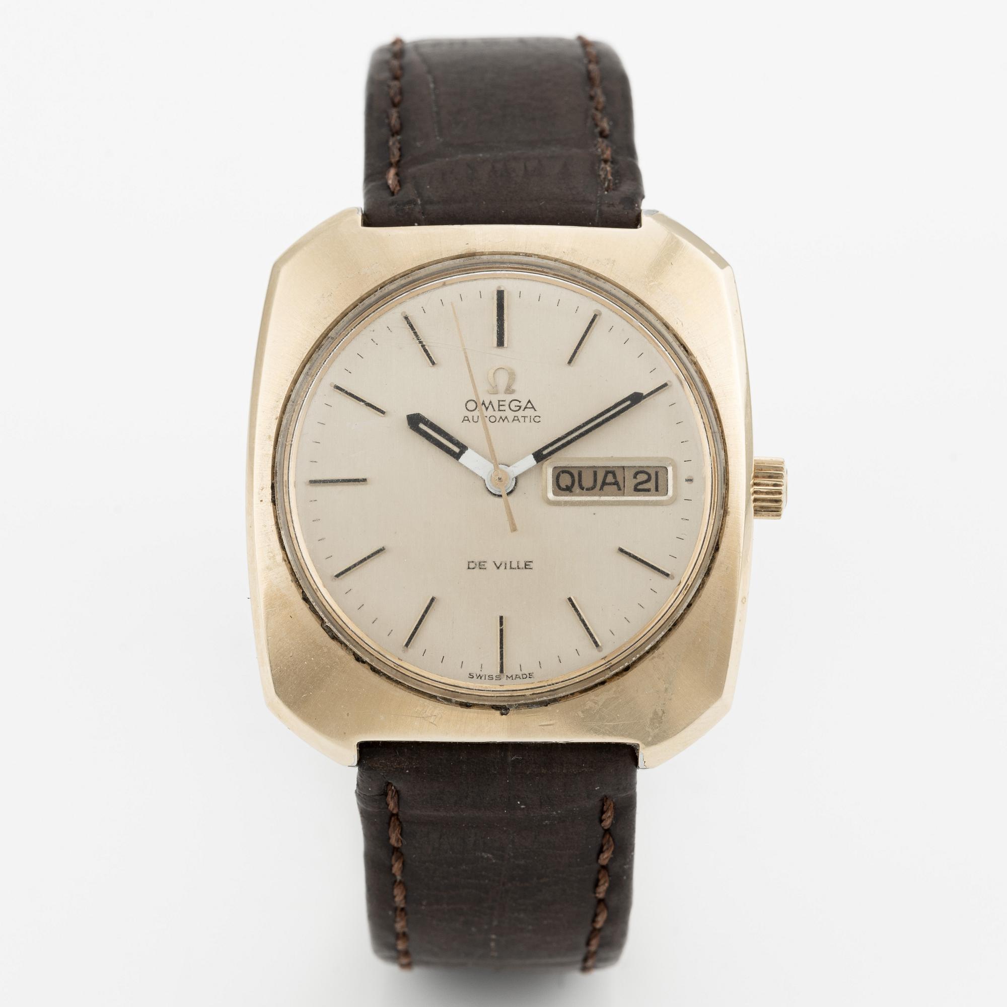 Omega, De Ville, wristwatch, 36.5 mm.