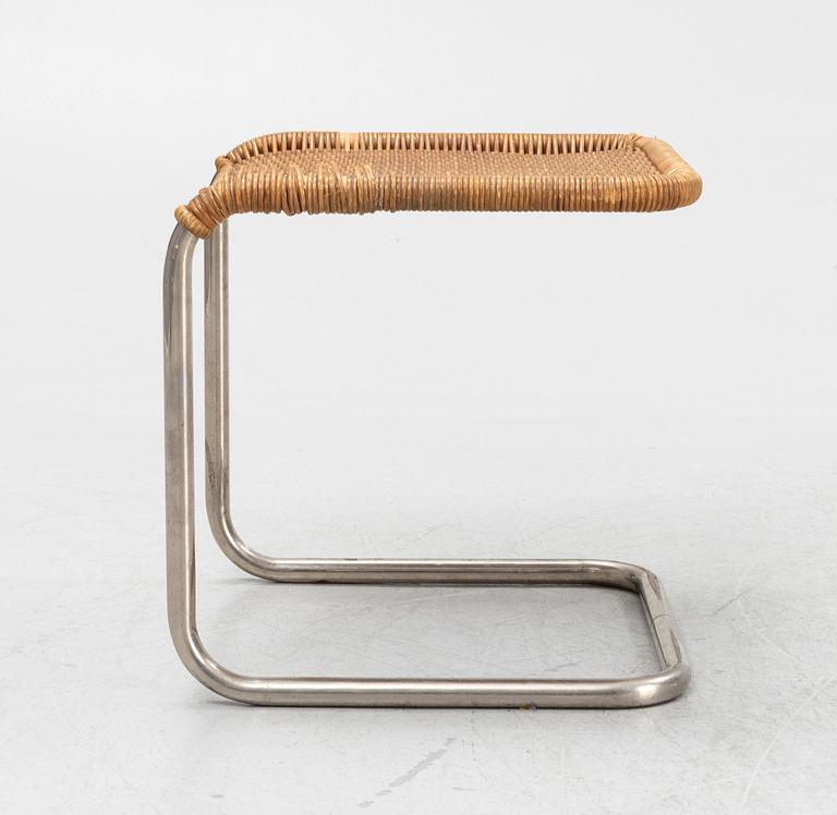 a foot stool, AW Nilsson, Malmö, 1930s.