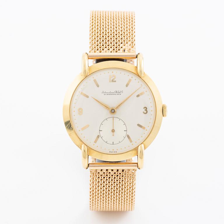 IWC, International Watch Co, Schaffhausen, wristwatch, 37 mm.