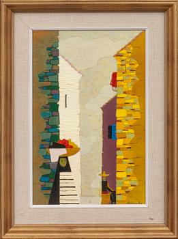 WALDEMAR LORENTZON, olja på pannå, signerad.