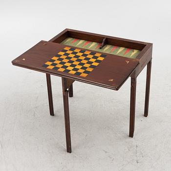 Gaming table, late Gustavian, circa 1800.