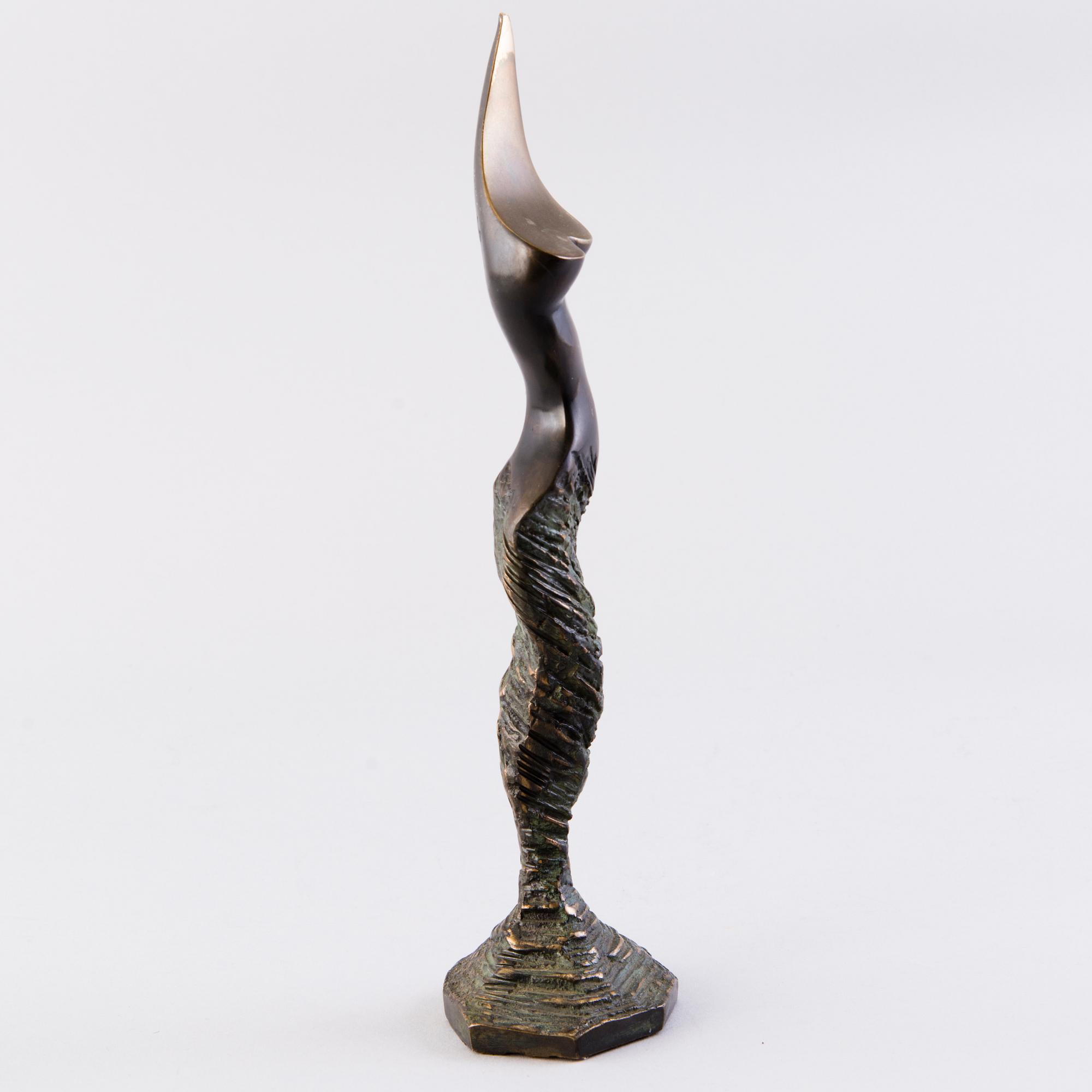 STAN WYS, skulptur, signerad, daterad 2001 och numrerad 2/50.