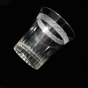 SELTERGLAS, 12 st, 1800-tal.