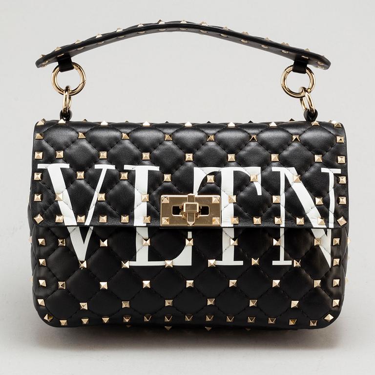 VALENTINO, väska, "Medum Rockstud Spike Bag".