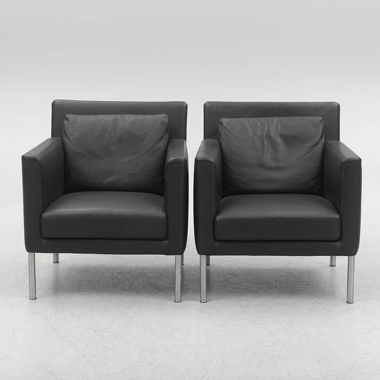 Walter Knoll, a pair of armchairs, 'Jason 391'.