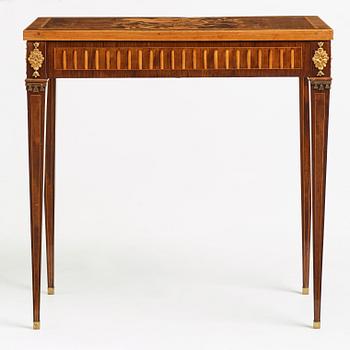 SPELBORD, Stockholmsarbete 1700-talets slut, Gustavianskt.