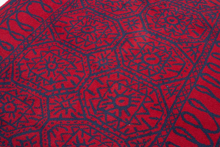 Javier Mariscal, A 'Estambul' carpet, Nanimarquina, ca 279 x 200 cm, Spain 1990's, signed Mariscal.