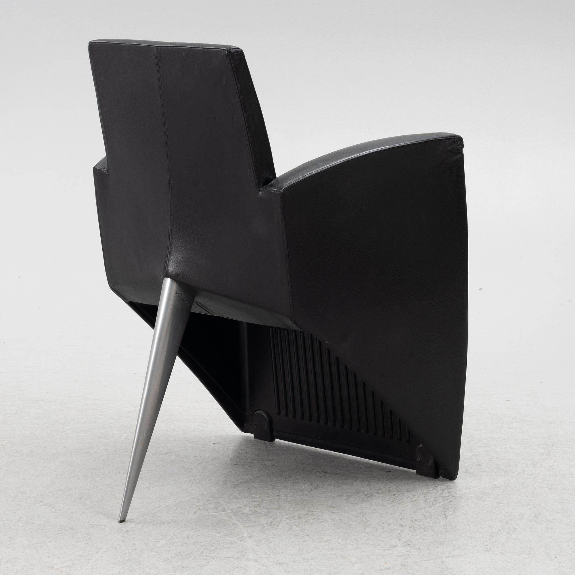Philippe Starck, armchair, "J Serie Lang", Aleph, Italy.