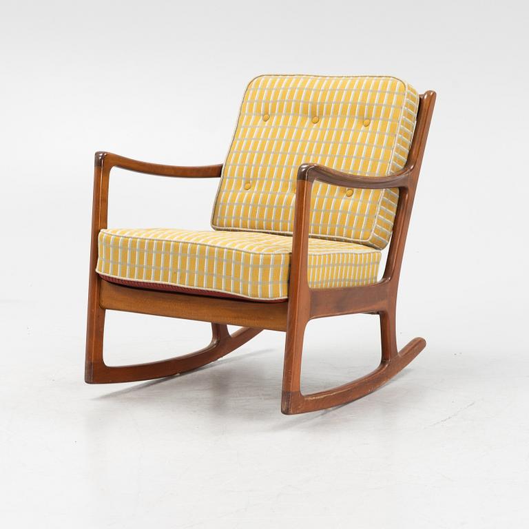 Ole Wanscher, a rocking chair, France & Daverkosen, Denmark, 1950's.