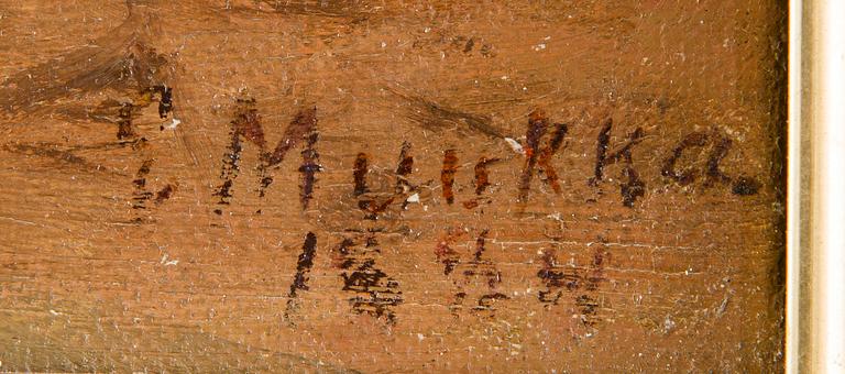 Elias Muukka, Lake Landscape.